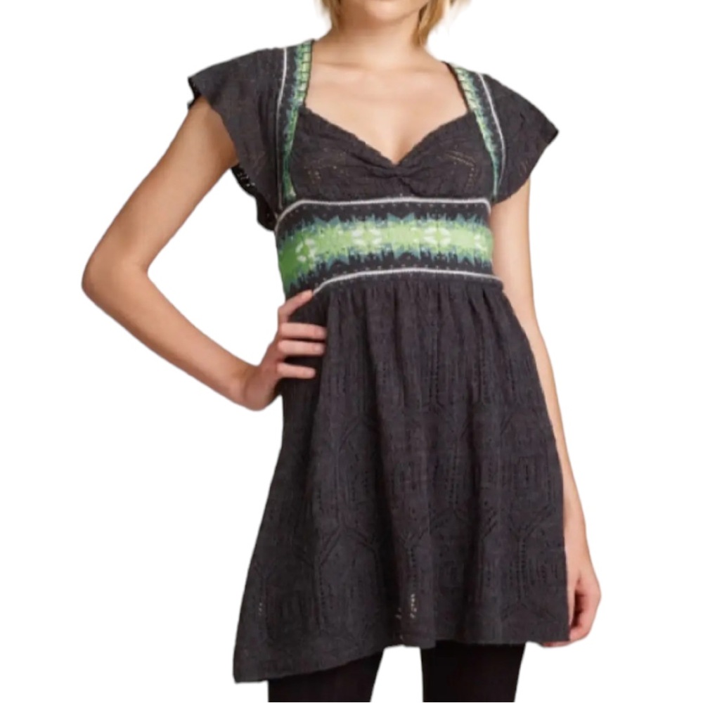 free people Fair Isle Sweater Dress